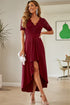 'Nereida' Short Sleeve Lace Dress - Celes Fashion